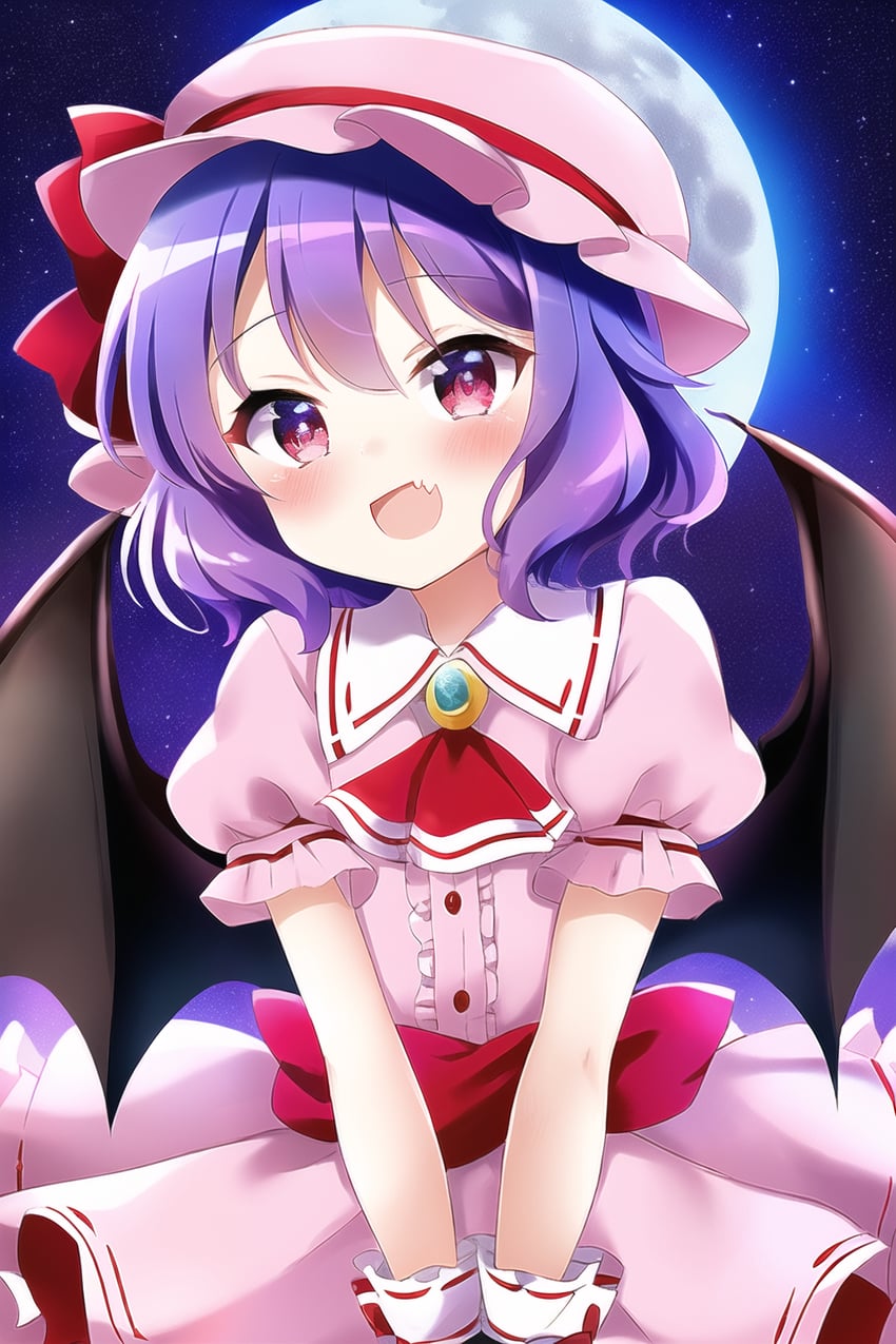 Remilia Scarlet Touhou Generated By Rkkrn Using Novelai Trinart And