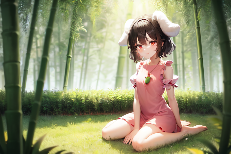 inaba tewi (touhou) generated by imperishable_neet
