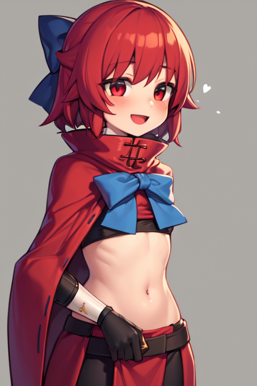 sekibanki (touhou) generated by ao_(6639)