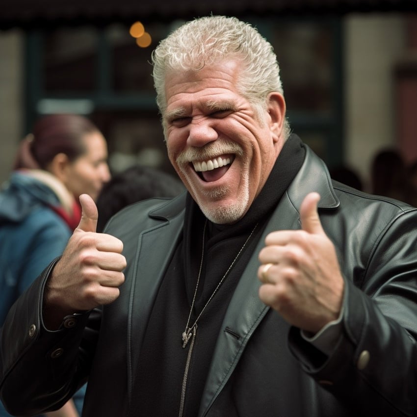 ron perlman (real life) generated by del_walker using midjourney