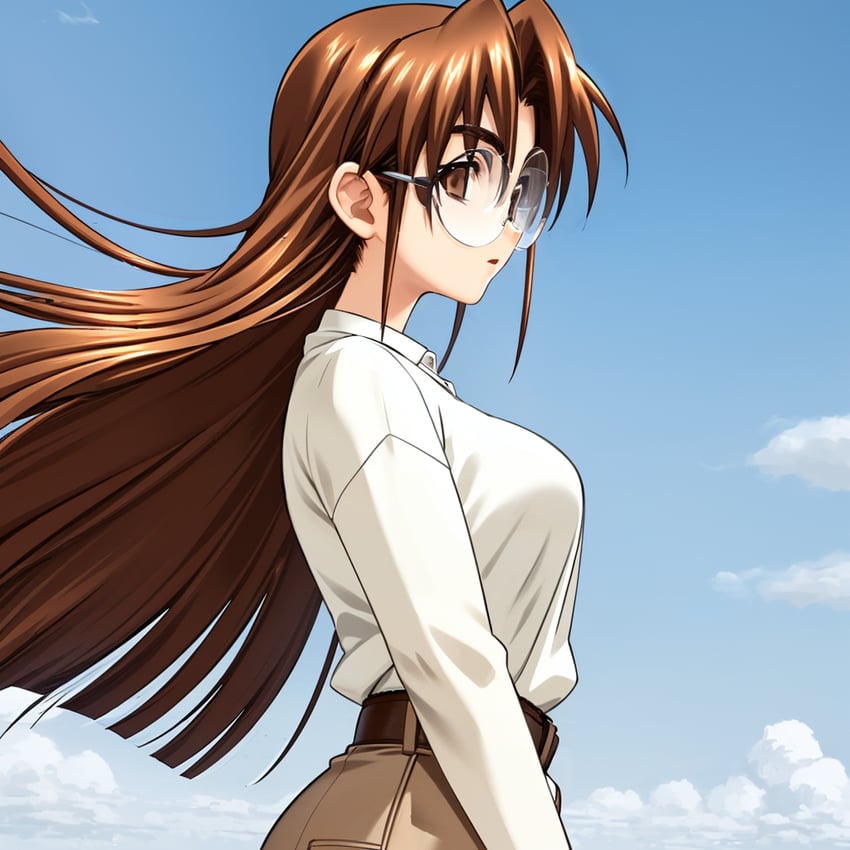 Sakaki Chizuru Muvluv Generated By Shoujokusuri AIBooru